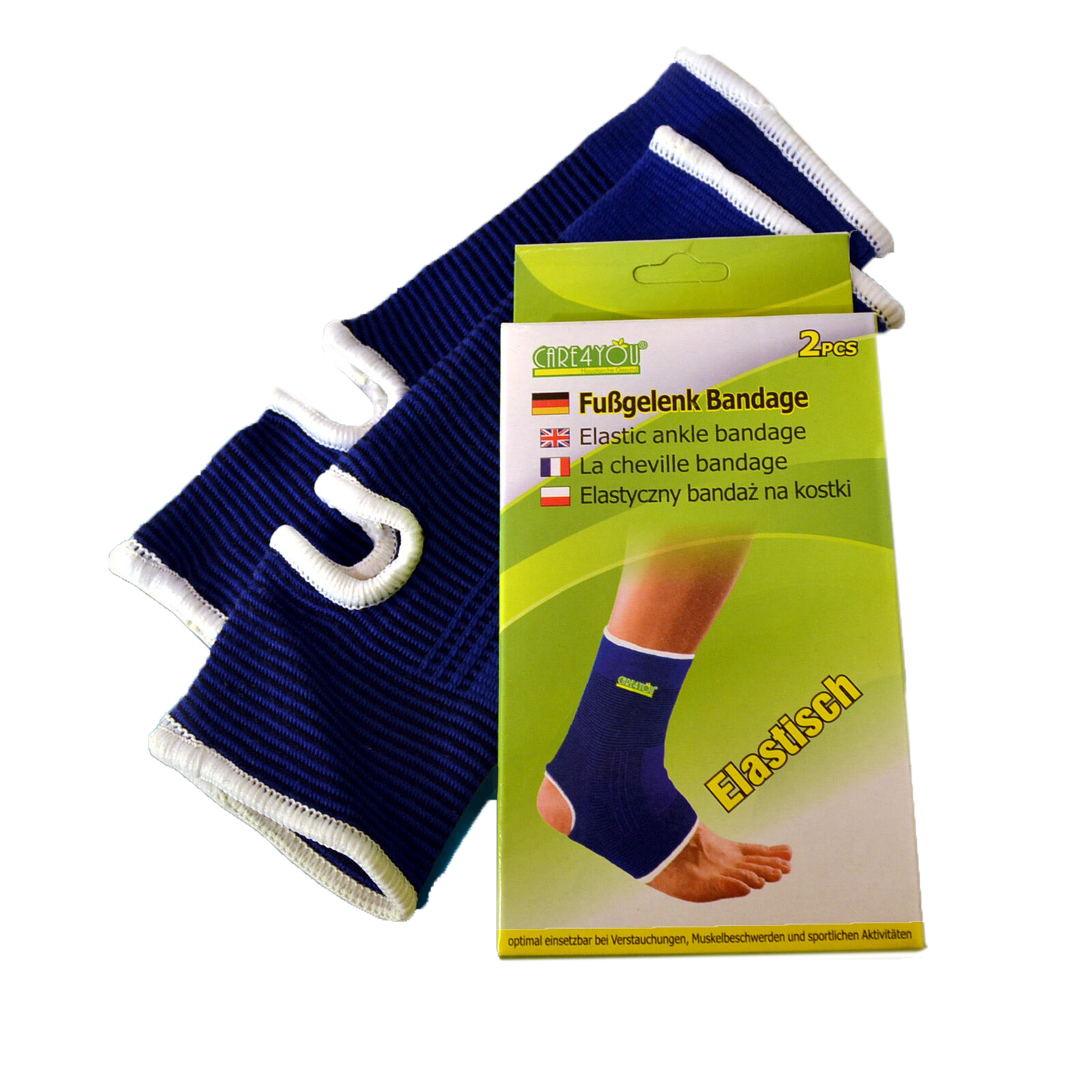 Bandage Bandage 2x vendify Sport Fußgelenk - Sprunggelenk